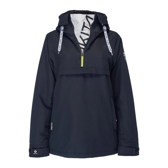 Nikita HEMLOCK PULLOVER JACKET Women’s Size Medium Black/White - Picture 1 of 13